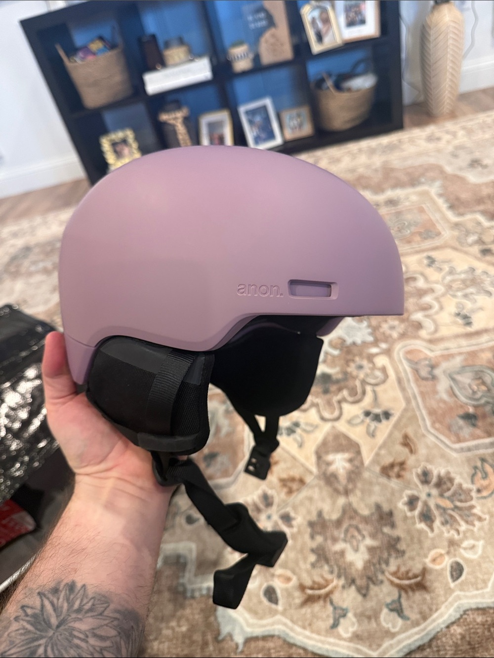 Anon woman’s Snow Helmet in Dusty Lavender